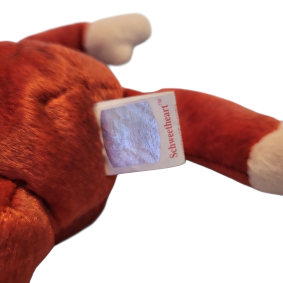 🐒🐵 RARE Ty Beanie Baby SCHWEETHEART Monkey w/ Poem Error (1999 Retired) - Picture 4 of 5